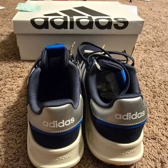 adidas Run 84 "Cloudfoam Comfort" – Men’s Size 12 –Lightweight Cushioned Sneaker - Picture 6 of 9